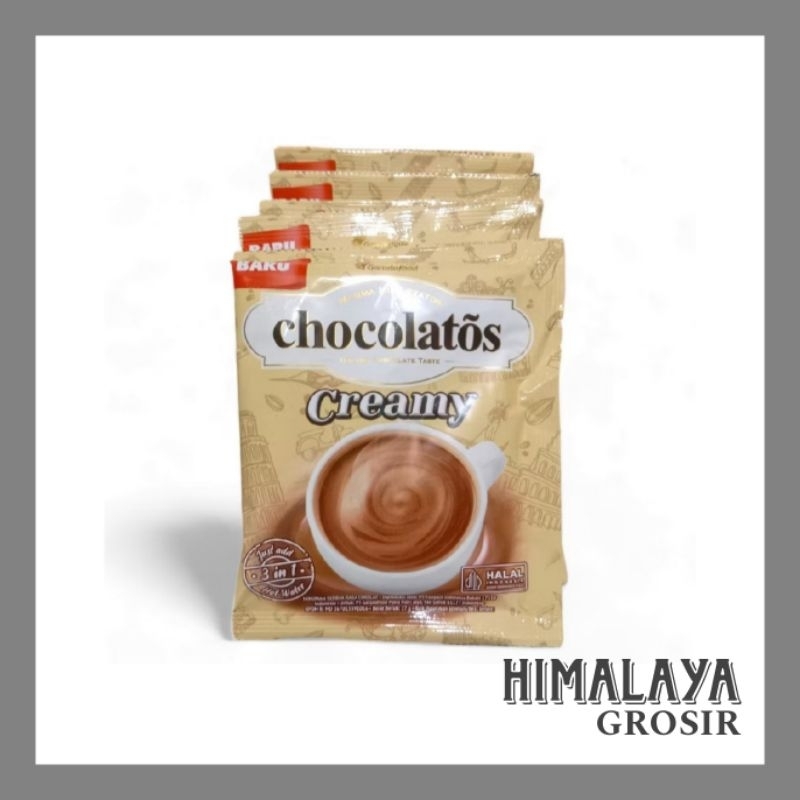 

Chocolatos Creamy Drink @27gr Renteng isi 10
