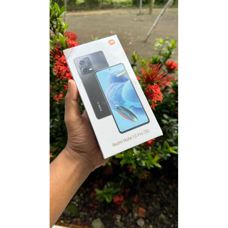 Redmi Note 12 Pro 5G 8/256 Sky Blue Unit Baru New BNIB