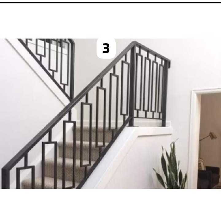 Railing Tangga + Balkon Besi Minimalis Modern Harga Permeter