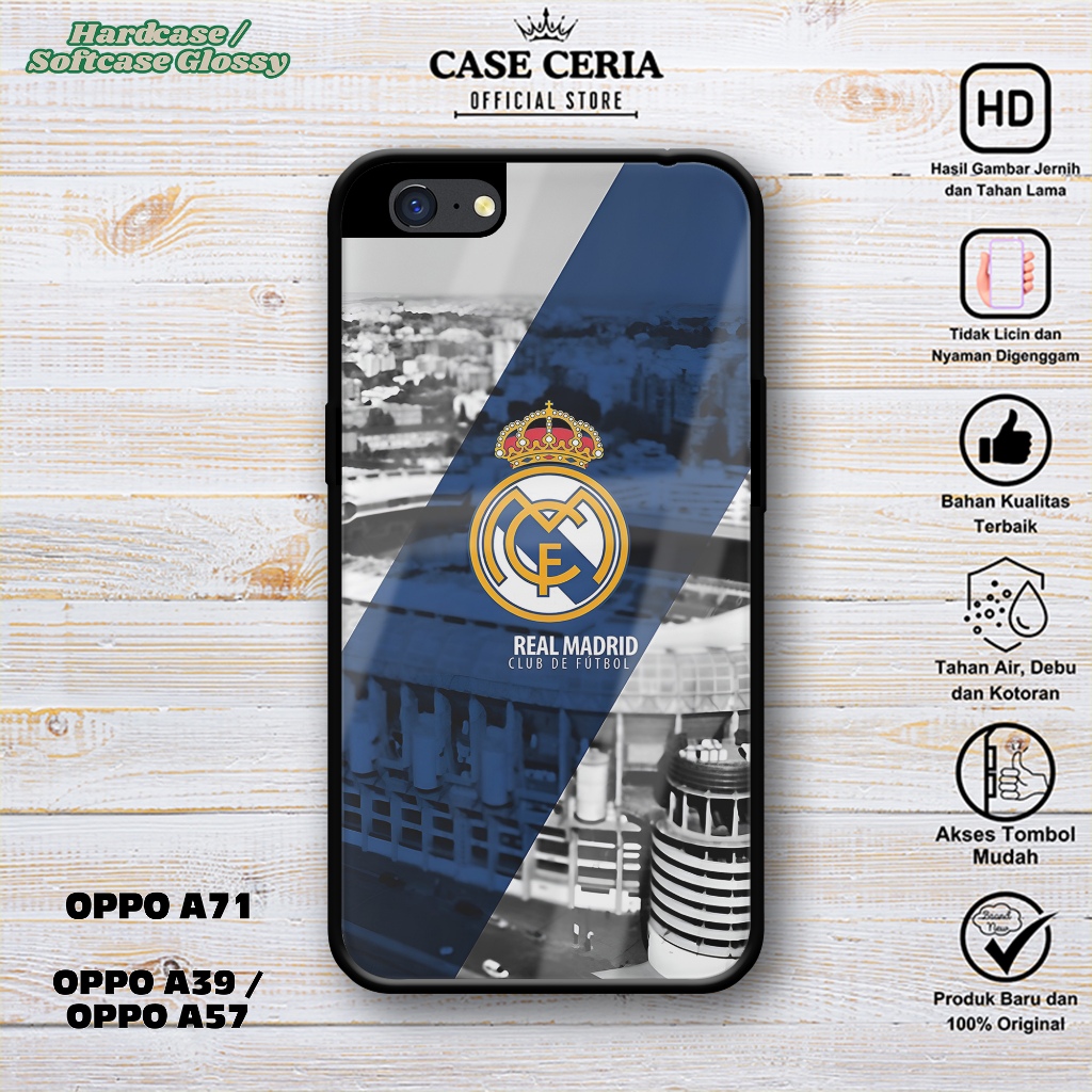 Case Oppo A71/ A39/ A57 2016 - Casing Oppo A71/ A39/ A57 2016 ( Club bola) - Silikon Case– Kesing HP
