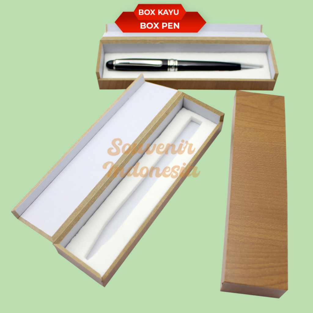

Box Pen Stainless Eksklusif Kotak Pena Metal Elegan BOX KAYU