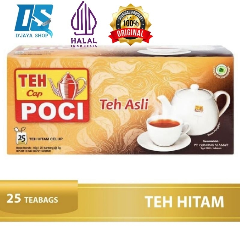 

POCI Teh Celup/Teh Asli 50g/25 Kantong@2g