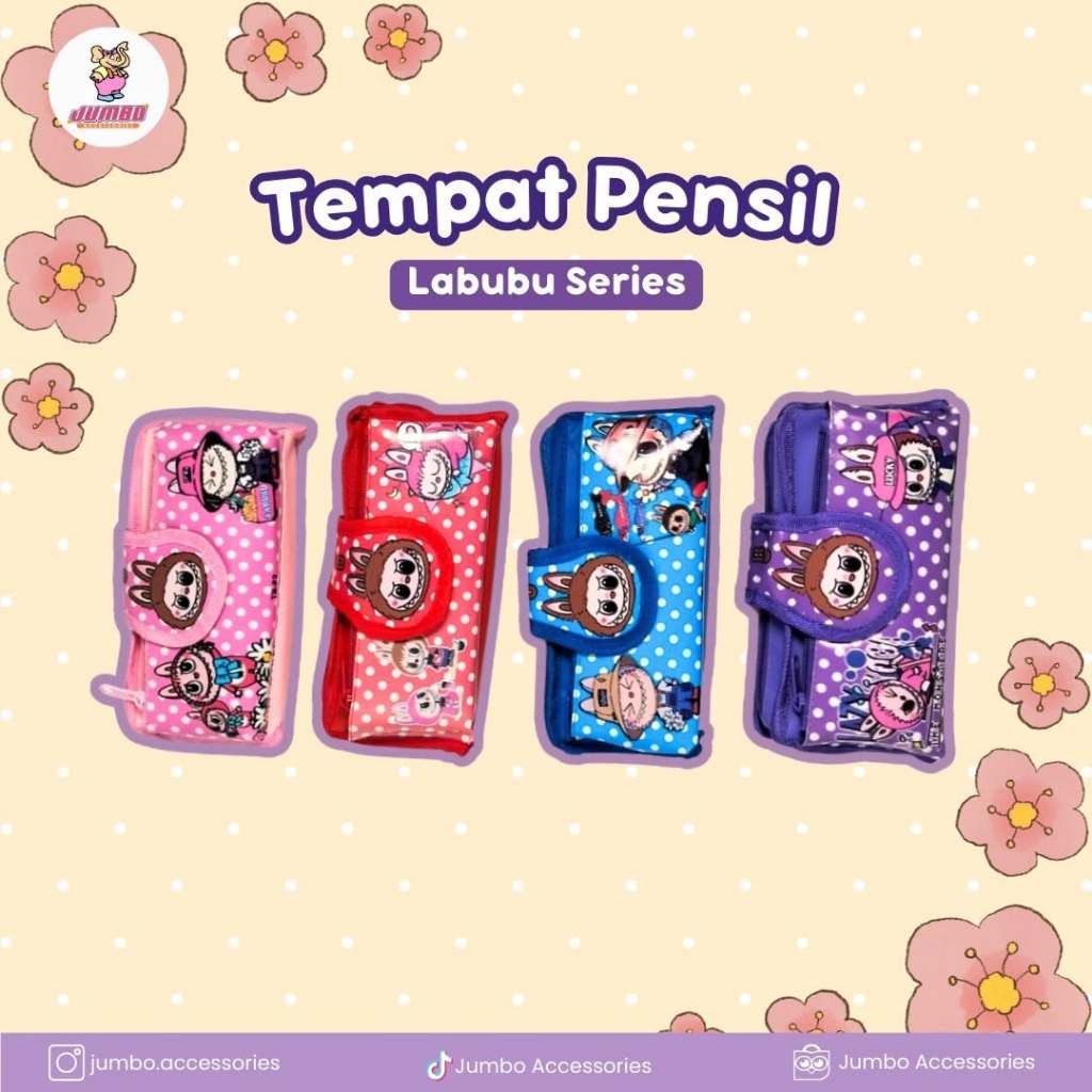 

Labubuu Series Tempat Pensil Karakter Labubuu Jumbo Accessories