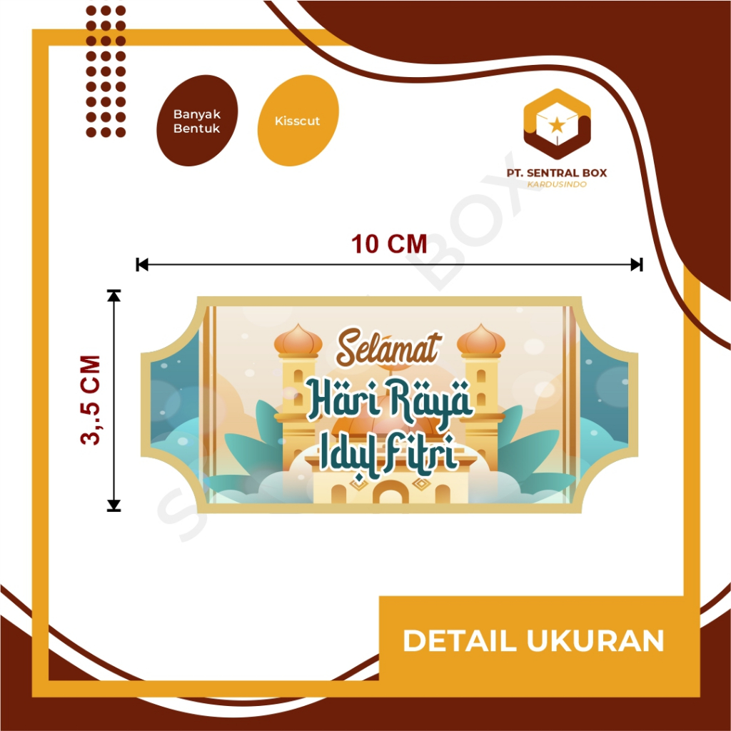 

STIKER PERSEGI PANJANG TEMA IDUL FITRI/ STIKER BOX/STIKER TOPLES/STIKER SERBAGUNA/CUSTOM STIKER