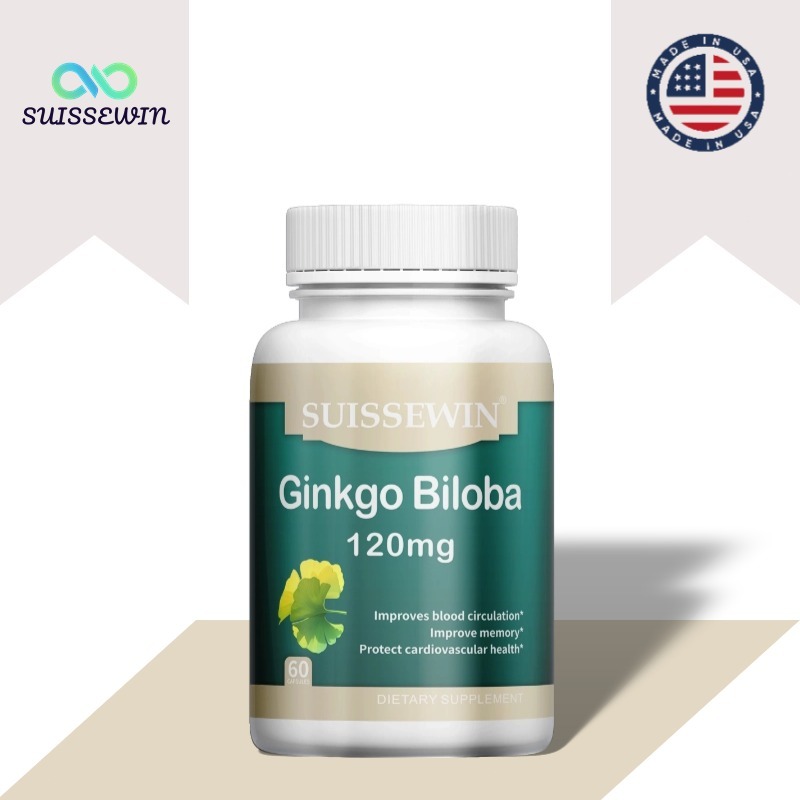 Ekstrak Ginkgo Biloba Alami - Suplemen untuk Memori, Fokus, dan Kesehatan Otak
