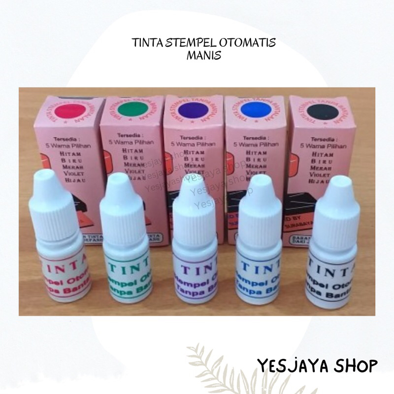 

{1 pc} Isi Ulang Tinta Stempel Otomatis Manis / Tinta Manis grosir / Tinta stempel tanpa bantalan merk MANIS