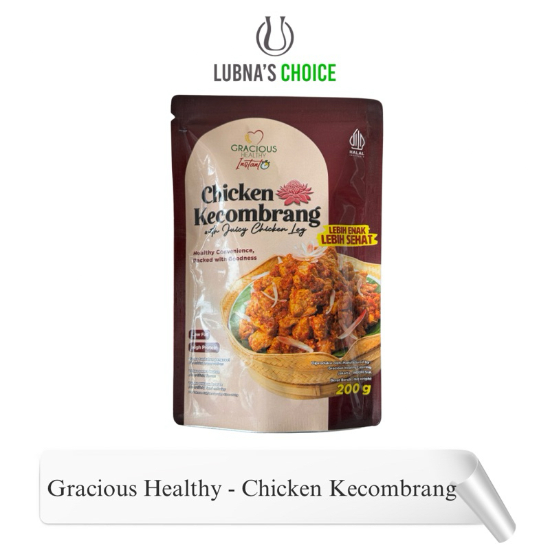 

Gracious Healthy Makanan Diet Instan - Chicken Kecombrang