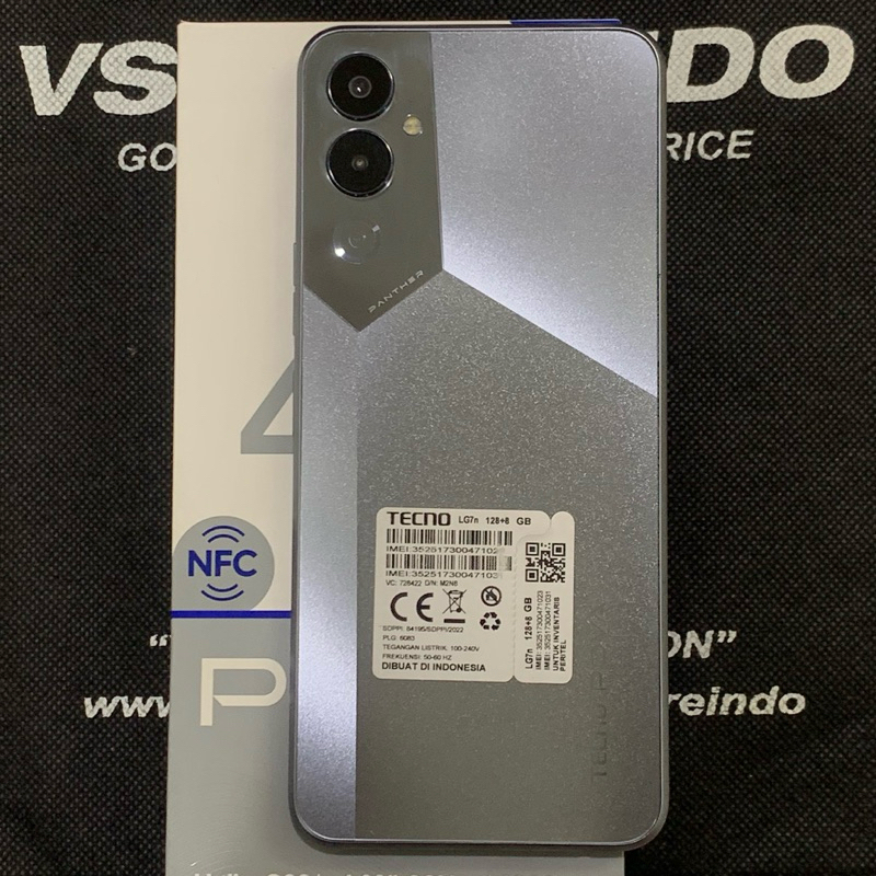 Tecno Pova 4 8/128 GB Garansi Resmi Indonesia Second Bekas Original