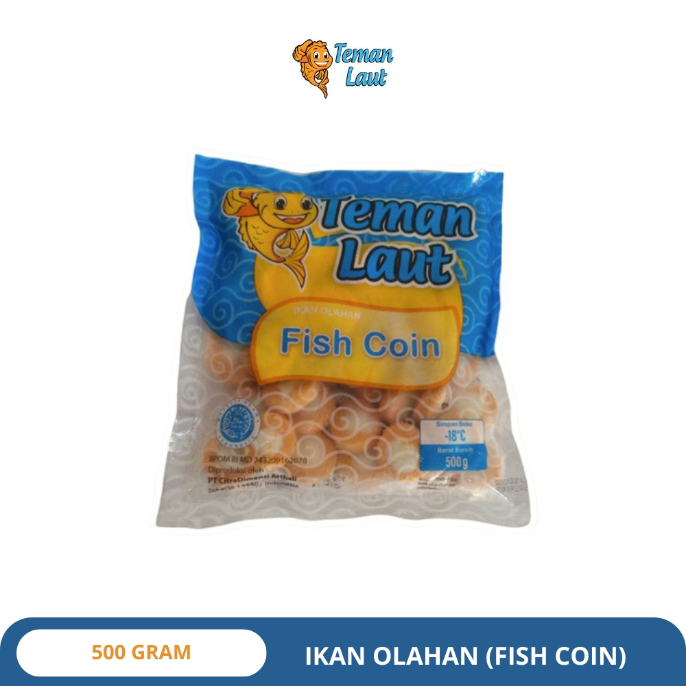 

TEMAN LAUT - Ikan Olahan (Fish Coin) - 500 GRAM