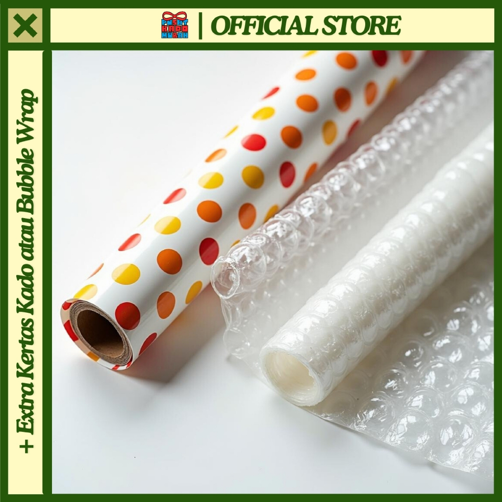 

Extra Tambahan Kertas Kado / Kartu Ucapan / Bubble Wrap