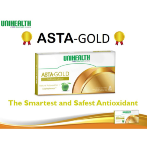 Astaxanthin 12mg - ASTA-GOLD Unihealth Antioksidan