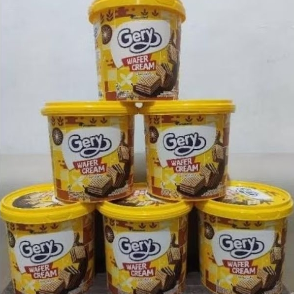 

Gery Wafer Cream Chocolate 1Dus isi 6pcs