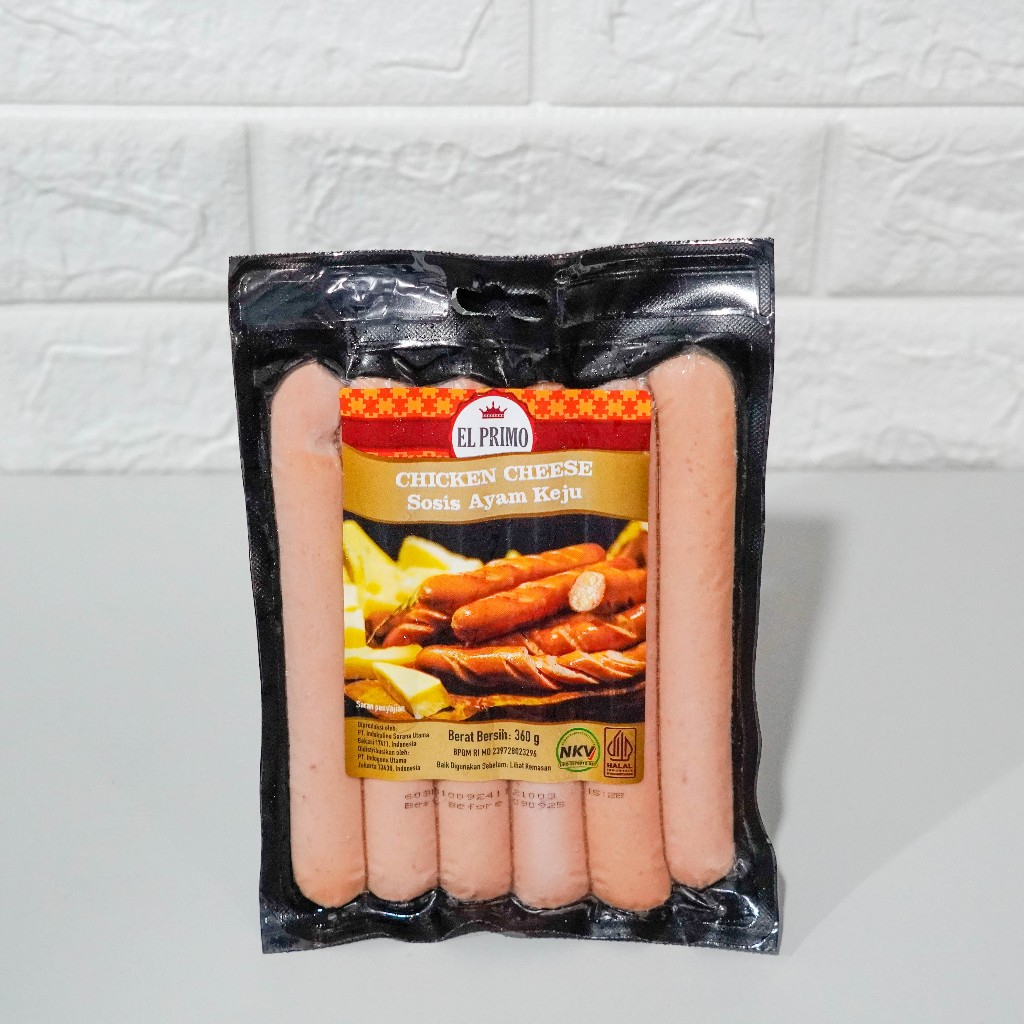 

EL PRIMO CHICKEN CHEESE SAUSAGE 360GRAM