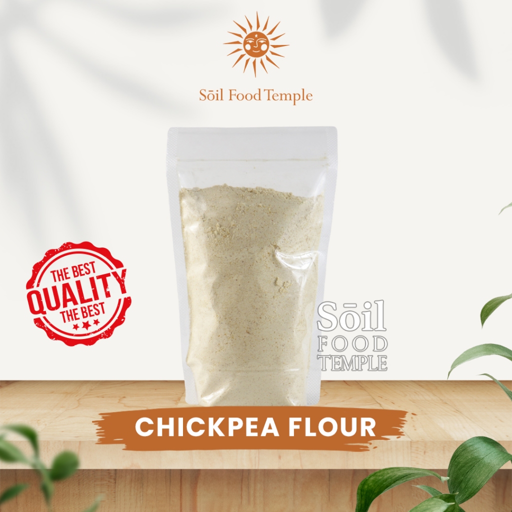 

Chickpeas Flour - Tepung Kacang Arab - Soil Food Temple
