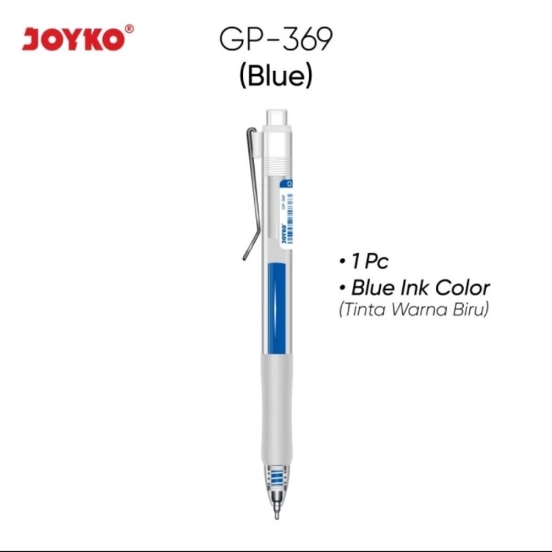 

Gel Pen Pulpen Pena Joyko GP-369 Metaru Gel 0.5 mm