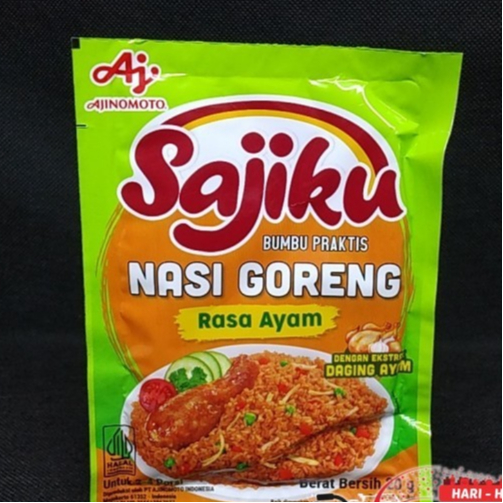 

Sajiku Bumbu Nasi Goreng Ayam 20gr