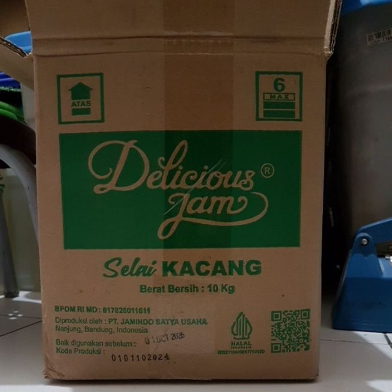 

Selai kacang "Delicous Jam" (repack 250gr/500gr)