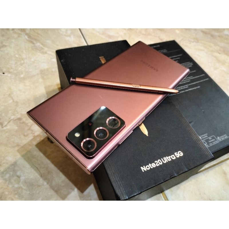 Samsung Note 20 Ultra 5G (12Gb+8Gb/256Gb) Original SEIN Indonesia No Minus Spesifikasi Mewah