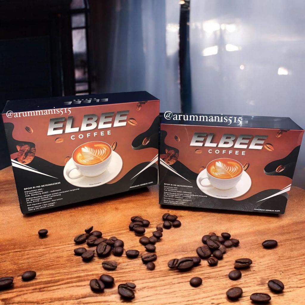 

elbee coffee 1 box isi 10 sachet