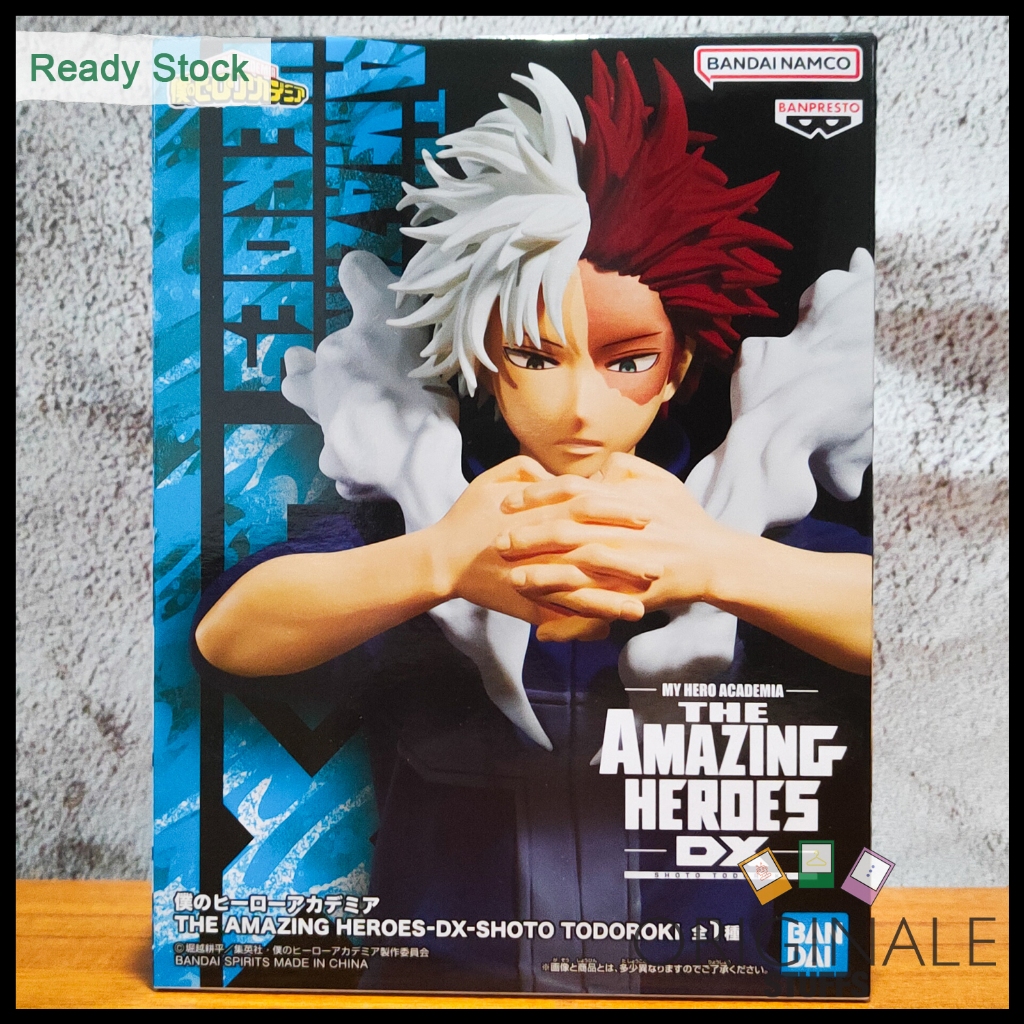 Banpresto My Hero Academia The Amazing Heroes DX Shoto Todoroki Figure Japver Original