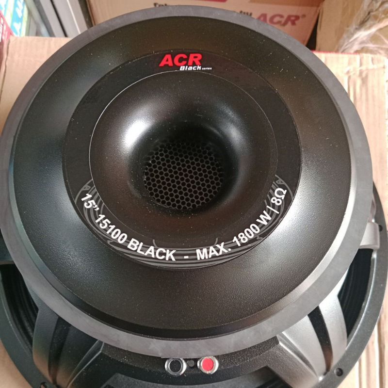 Speaker ACR 15in 15100 BLACK NEW