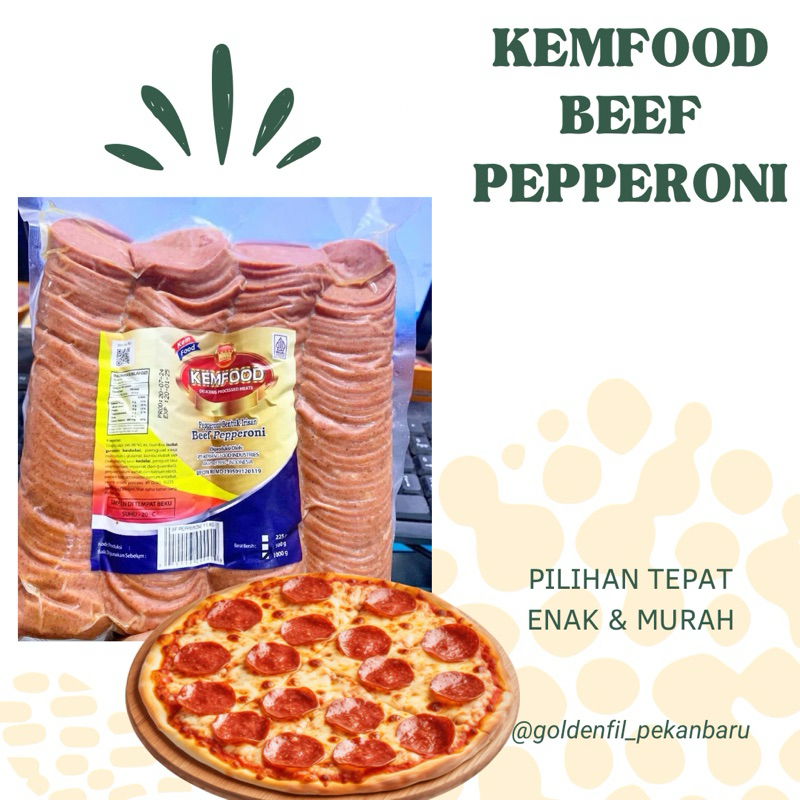 

Kemfood pepperoni 500g - 1kg