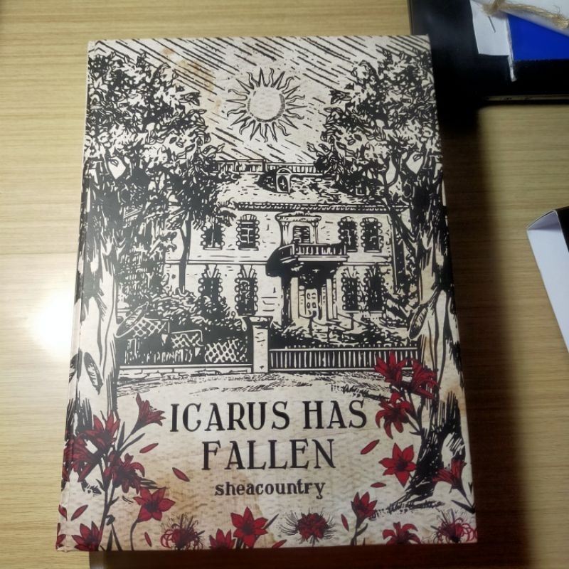 preloved novel Icarus has Fallen by Shea (BACA DESKRIPSI)