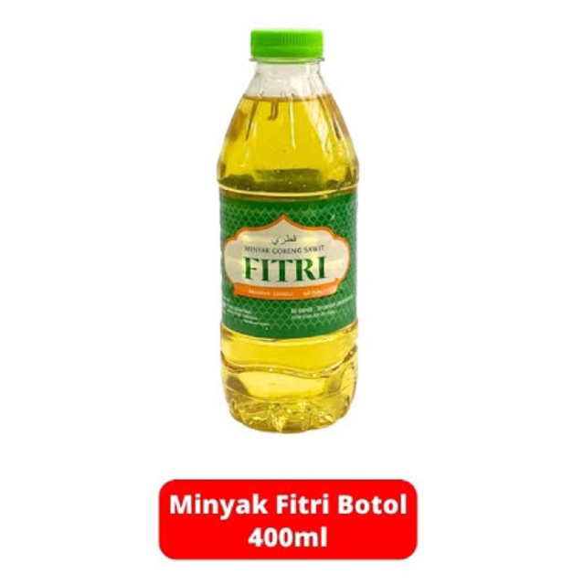 

Minyak Goreng Fitri 400ml Botol Rak Sayur Padang