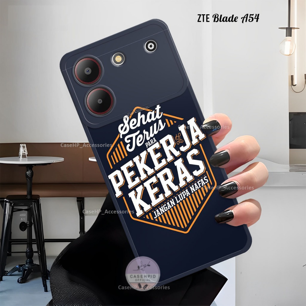 Softcase Hp ZTE Blade A54 Terbaru 2024 Case ZTE Blade A54 - Casing ZTE Blade - Kesing Pro Kamera - S