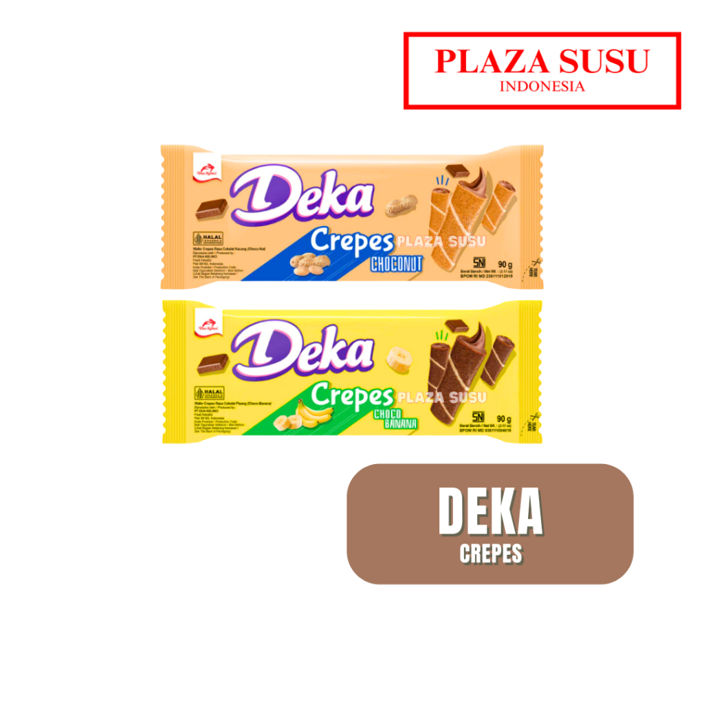 

DEKA CREPES BISKUIT 90 G DEKA CHOCOBANANA/CHOCONUT BISCUIT DEKA CHOCO BANANA