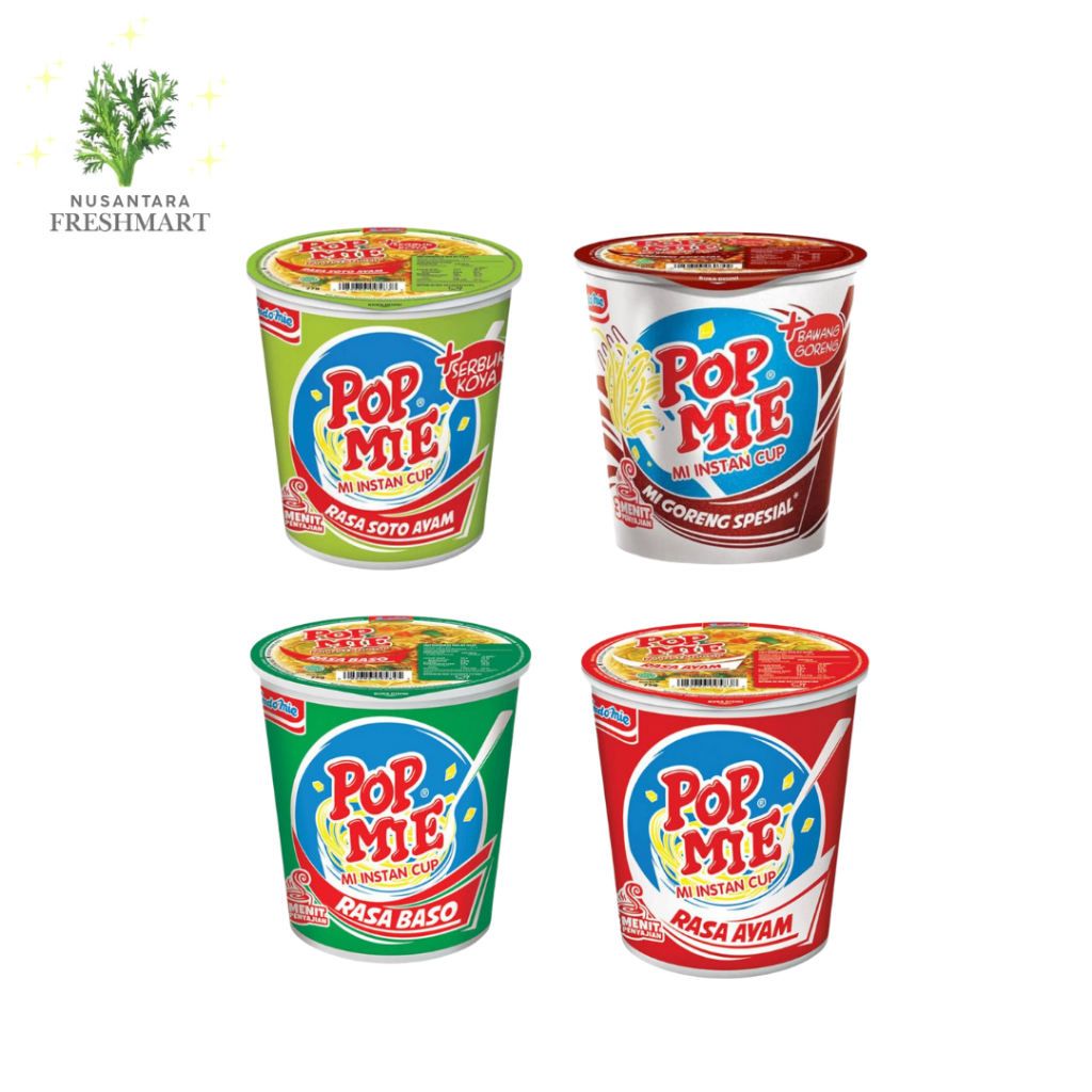 

[Nusantara Freshmart] Pop Mie Jumbo 75/80 gr Per Pcs