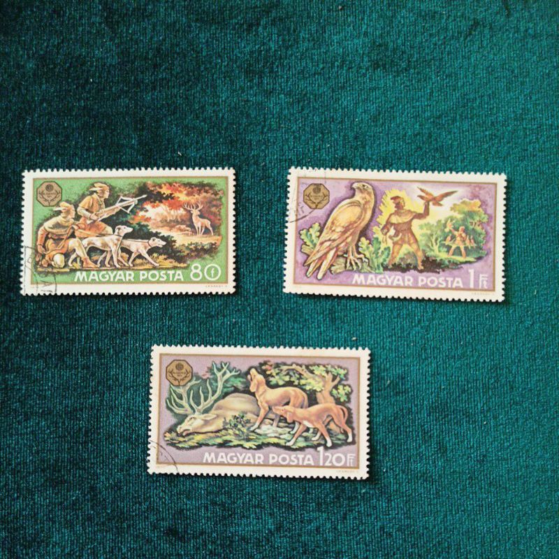 

Stamp Prangko, MAGYAR POSTA, Hunter Edition