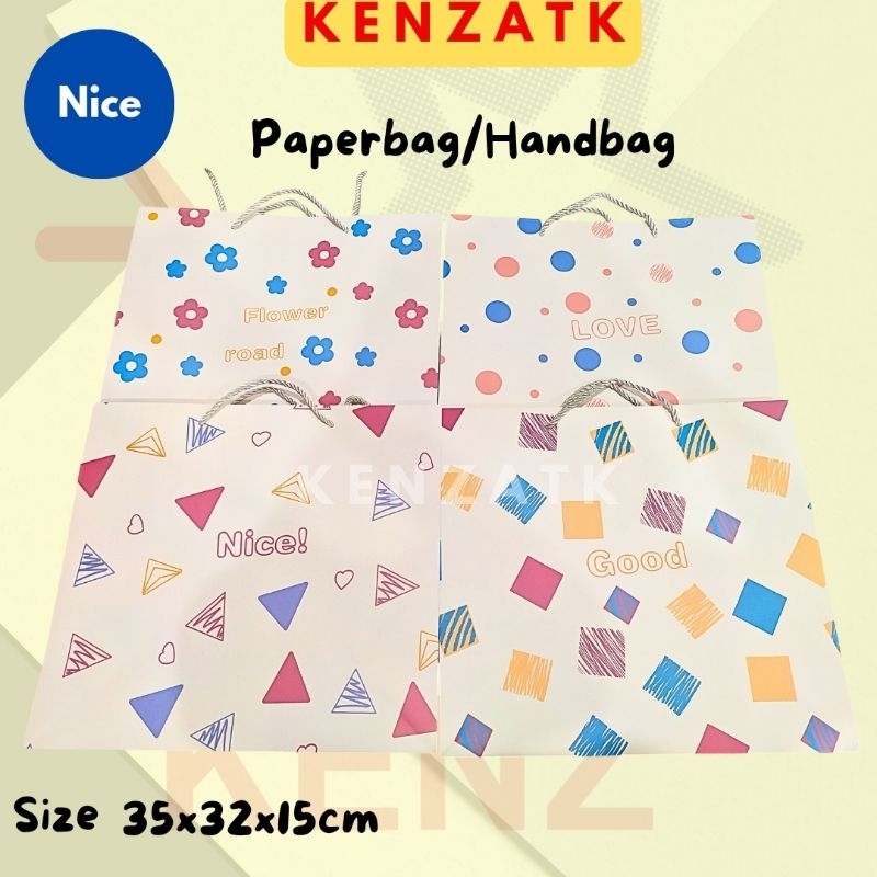 

Paperbag/Handbag/Goodiebag Kado Motif Vintage