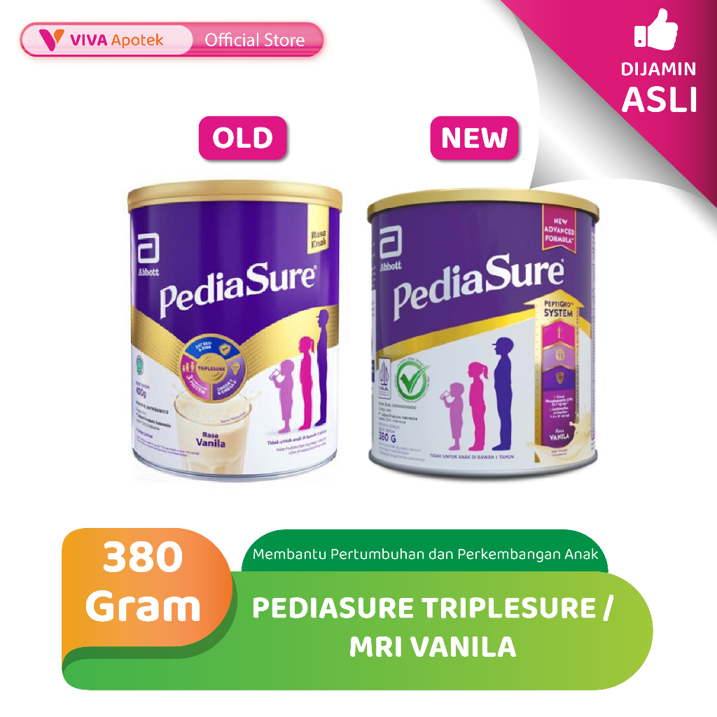 

Pediasure Triplesure Vanila Kaleng (380 Gram)