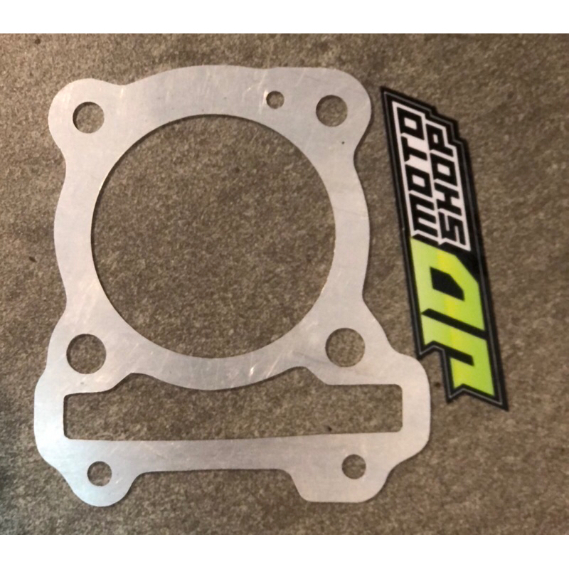 paking boring dural paking stroke Mio J 0.5 mm 1mm 1.5mm 2mm 3mm paking blok alumunium