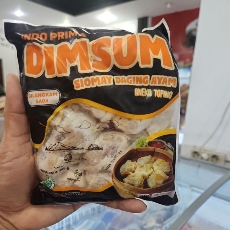 

SIOMAY DAGING AYAM INDOPRIMA PLUS SAOS