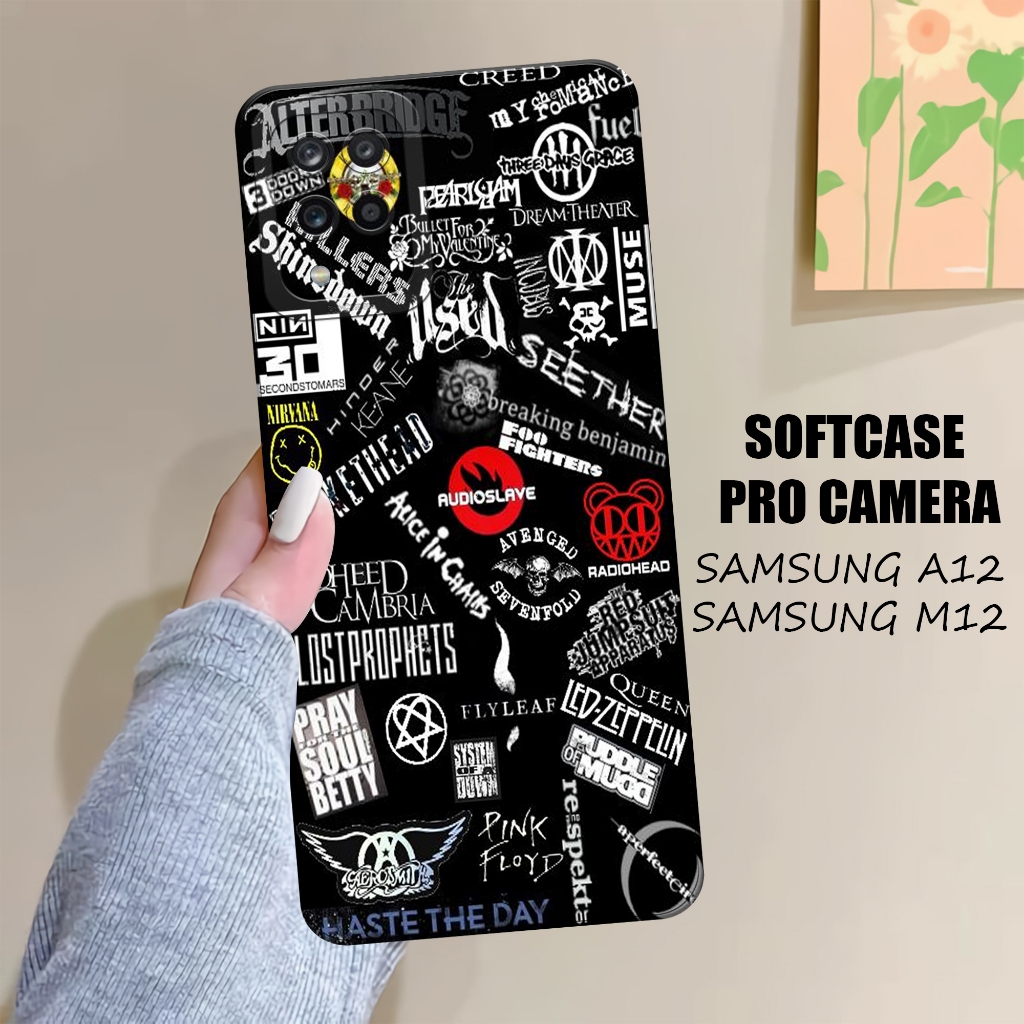 Case SAMSUNG  A12 - M12 - SAMSUNG  A12 - M12  Terbaru - Softcase  SAMSUNG A12 - M12  - Softcase Pro 