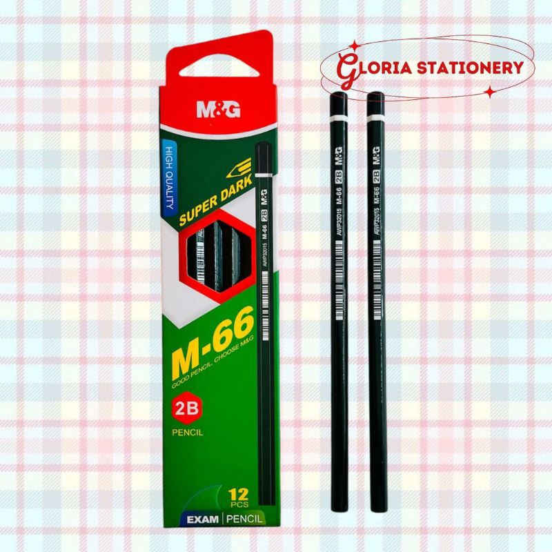 

M&G Pensil 2B M66/Pensil 2B M66 isi 12 M&G