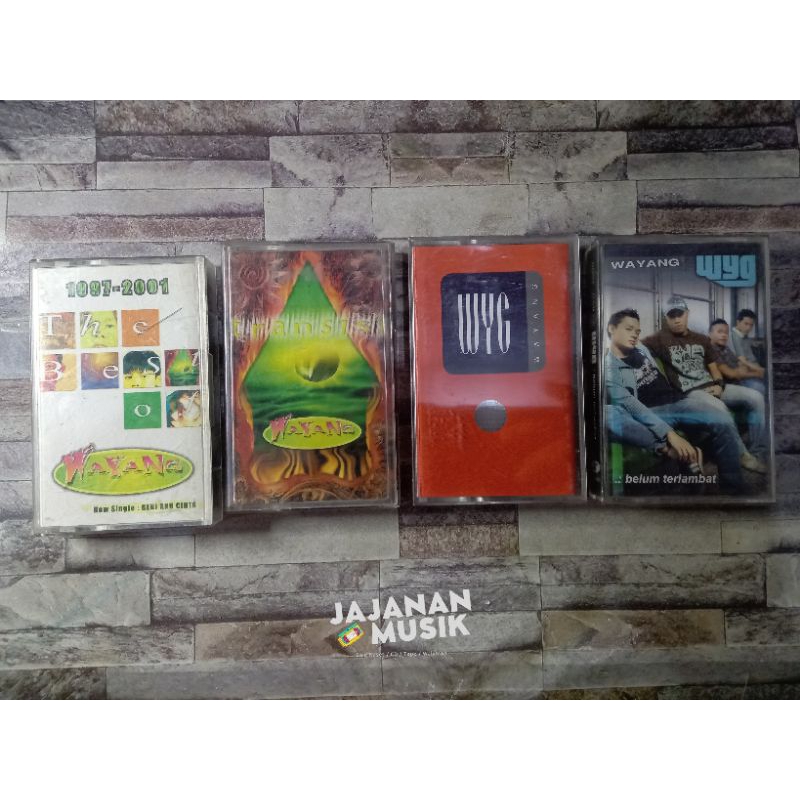 Kaset Wayang Band (Sepaket)