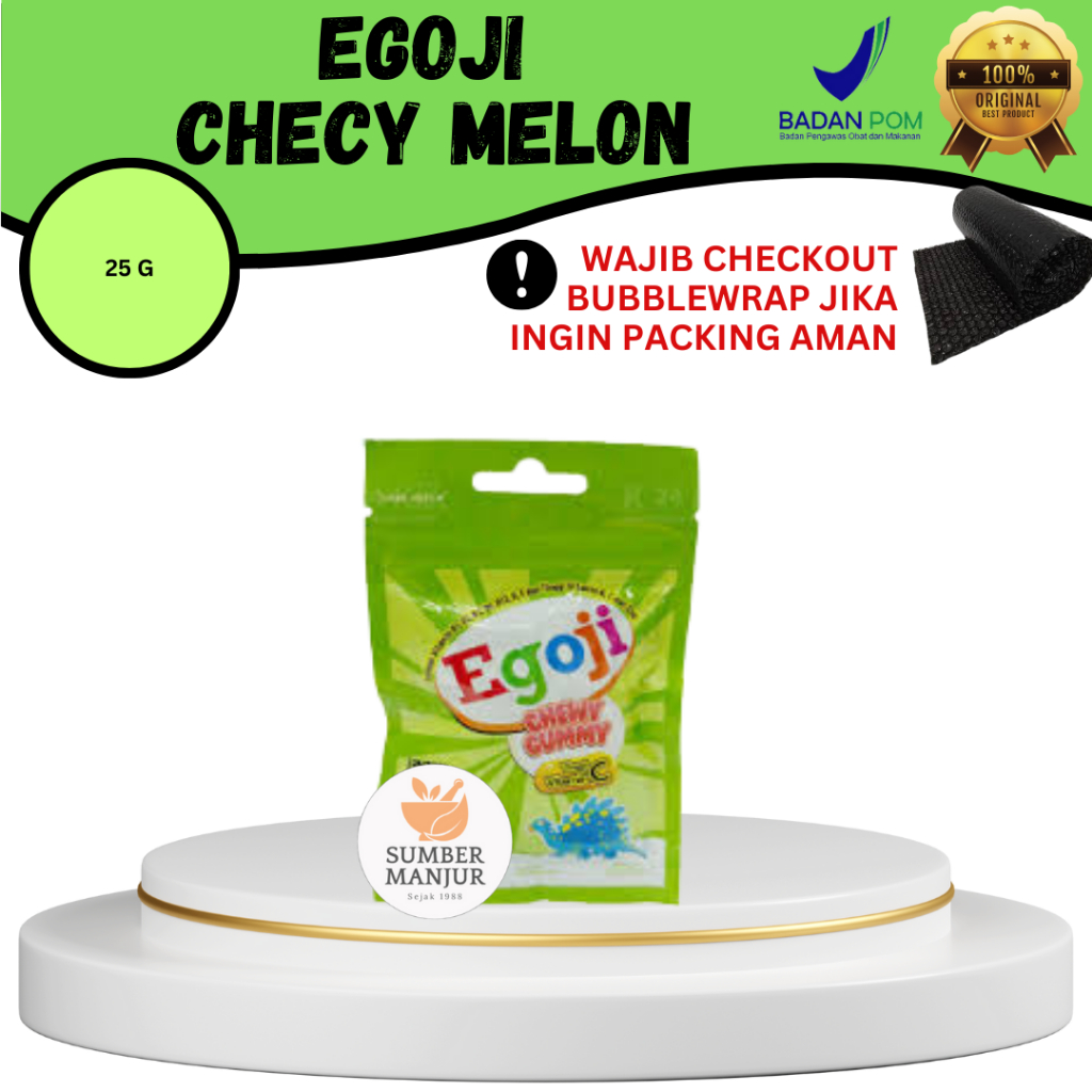 EGOJI CHEWY GUMMY MELON