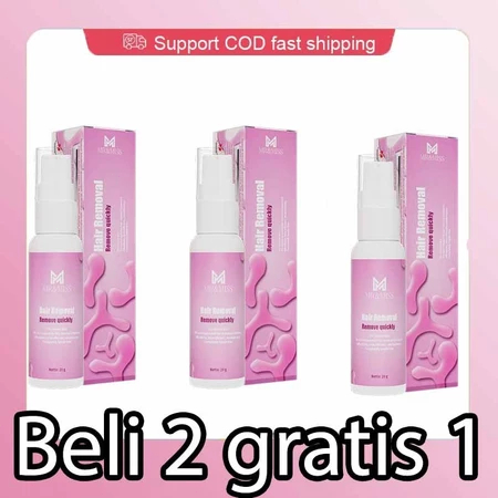 Penghilang bulu permanen perontok bulu permanen miss v hair removal cream 20ml perontok bulu ketiak 