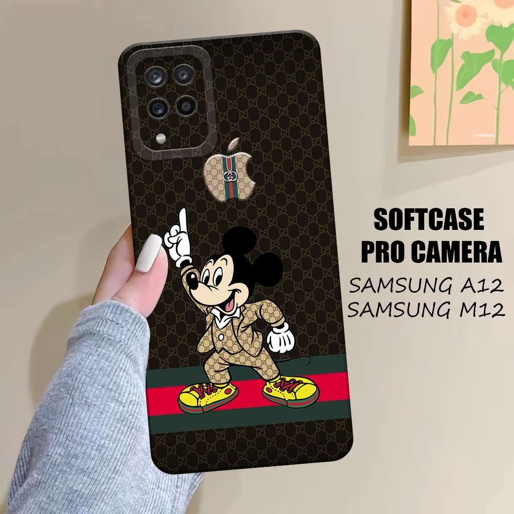 Case SAMSUNG  A12 - M12 - SAMSUNG  A12 - M12  Terbaru - Softcase  SAMSUNG A12 - M12  - Softcase Pro 