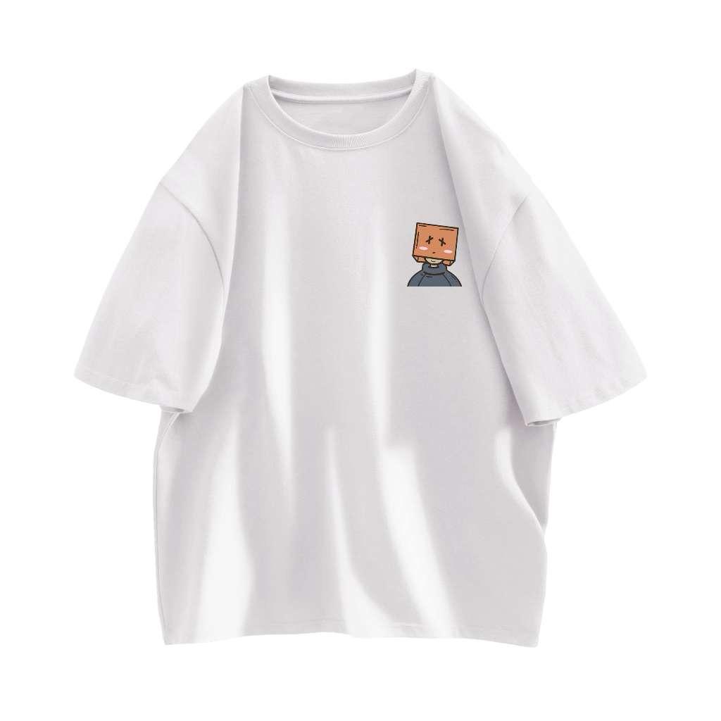 Riuscito - Baju Oversize Head Box Kaos Wanita Oversize Kaos Cewek Oversize