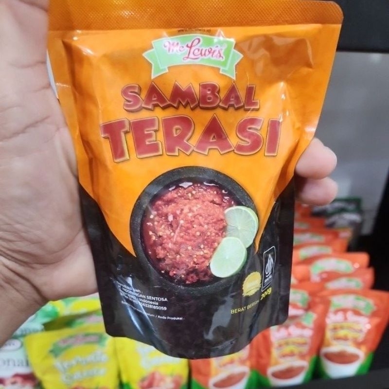 

SAMBAL TERASI MC LEWIS 200GR