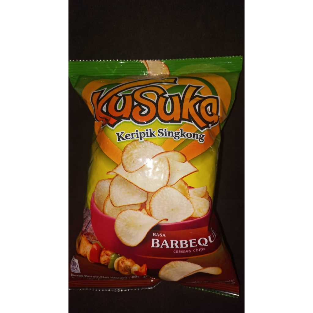 

KUSUKA KERIPIK SINGKONG RASA BARBEQUE 60GR