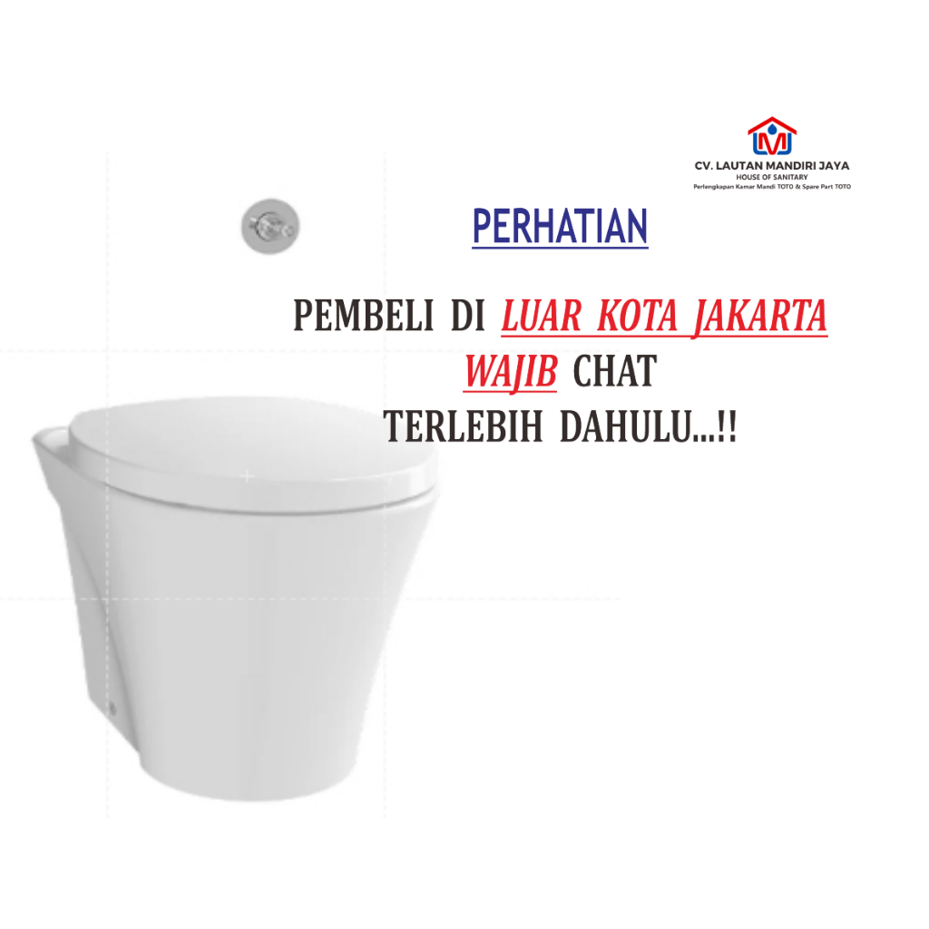 CARGO JNE Kloset Duduk TOTO CW824NPJ/TV150NRNV3