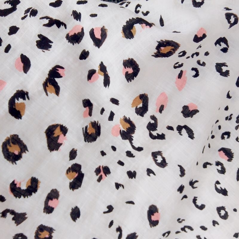 kain katun paris Motif leopard - kain katun paris Motif - kain katun paris - zkt