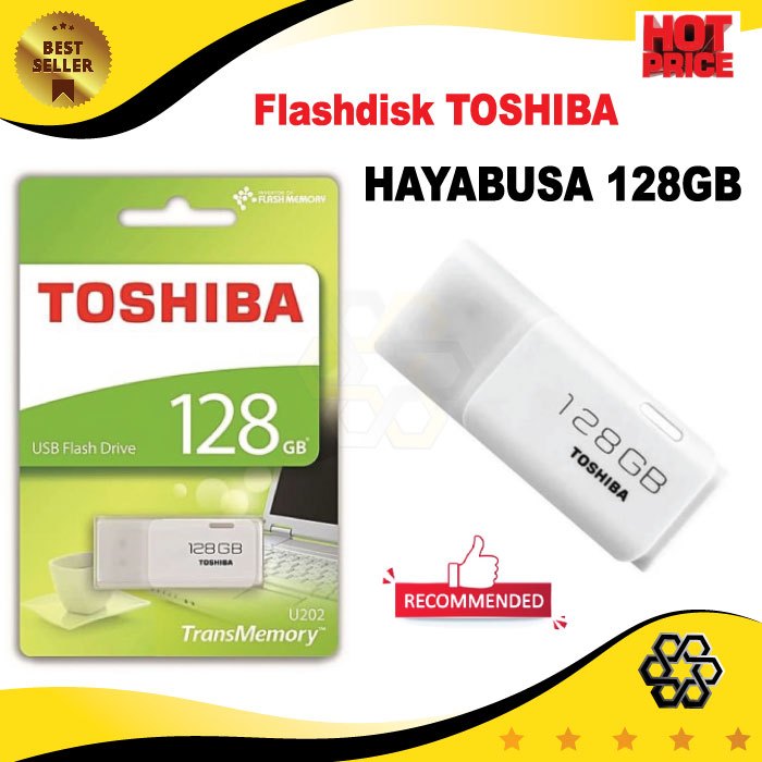 FlashDisk Thosiba 2GB 4GB 8GB 16GB 32GB 64GB 128GB - USB Toshiba Ori