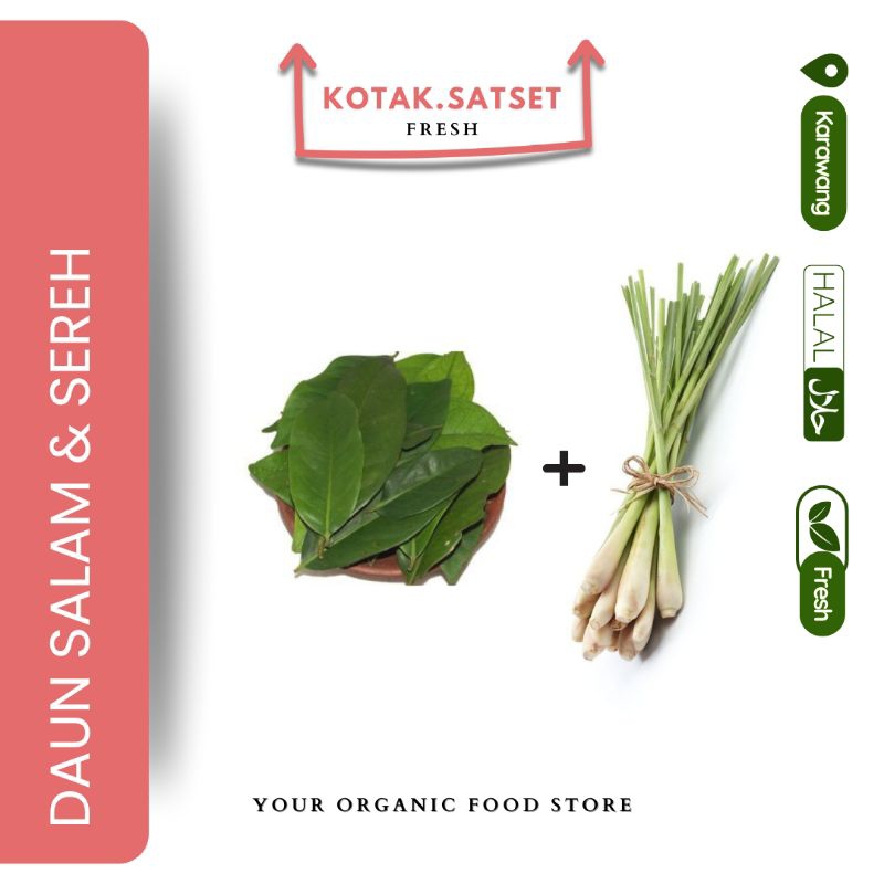 

Daun Salam & Serah Kotak Saset Fresh sayur karawang