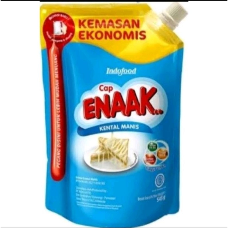 

Susu Kental Manis Cap Enak 545gr kemasan Pouch